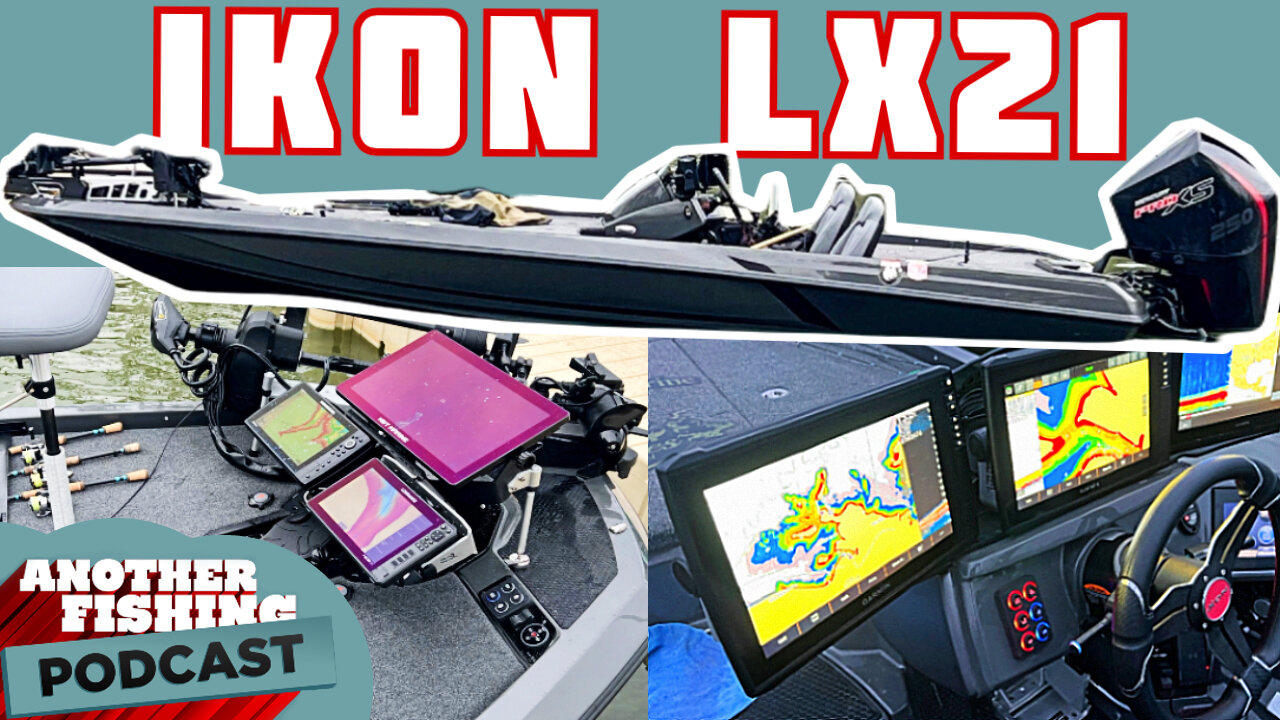 The Most TRICKED OUT Bass Boat EVER - Kyle Hall's iKon LX21