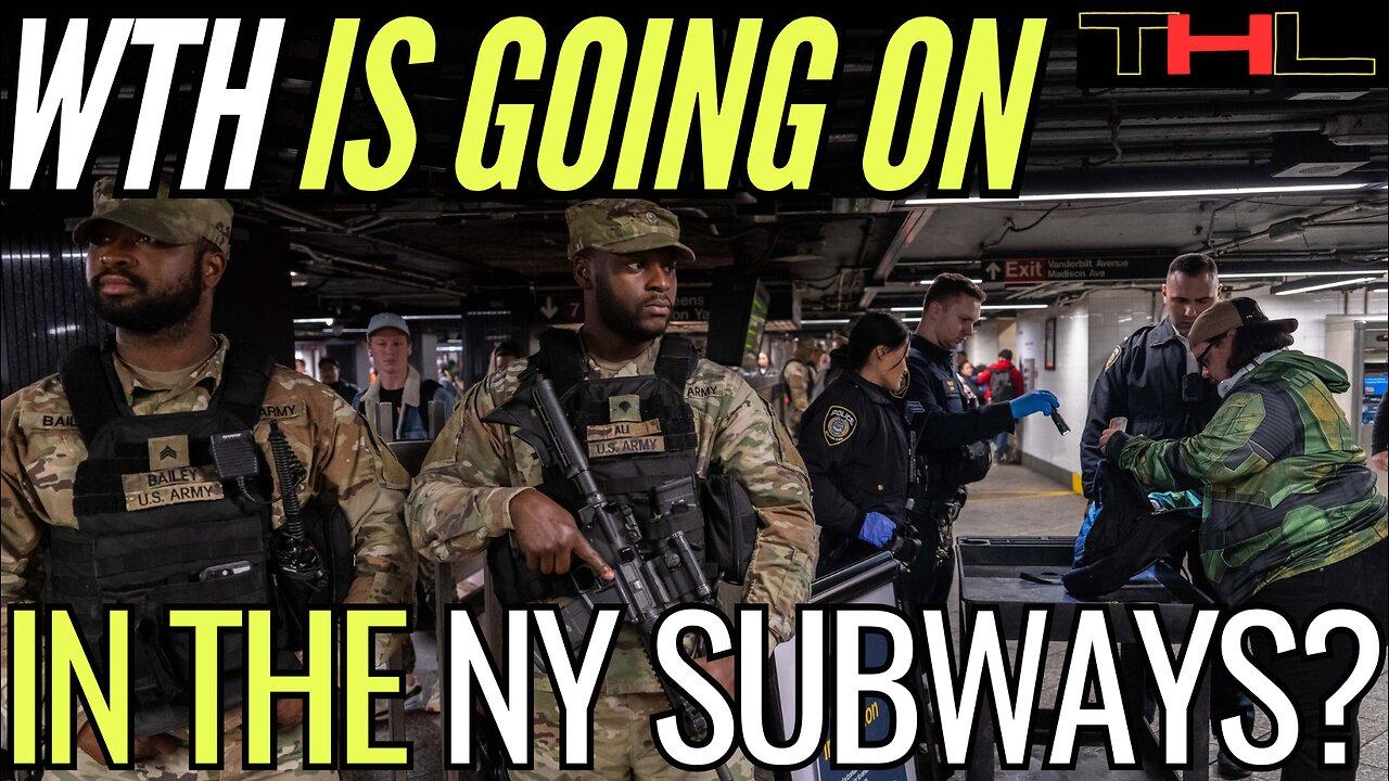 Military Deployed into the NYC Subways! with Jose Vega