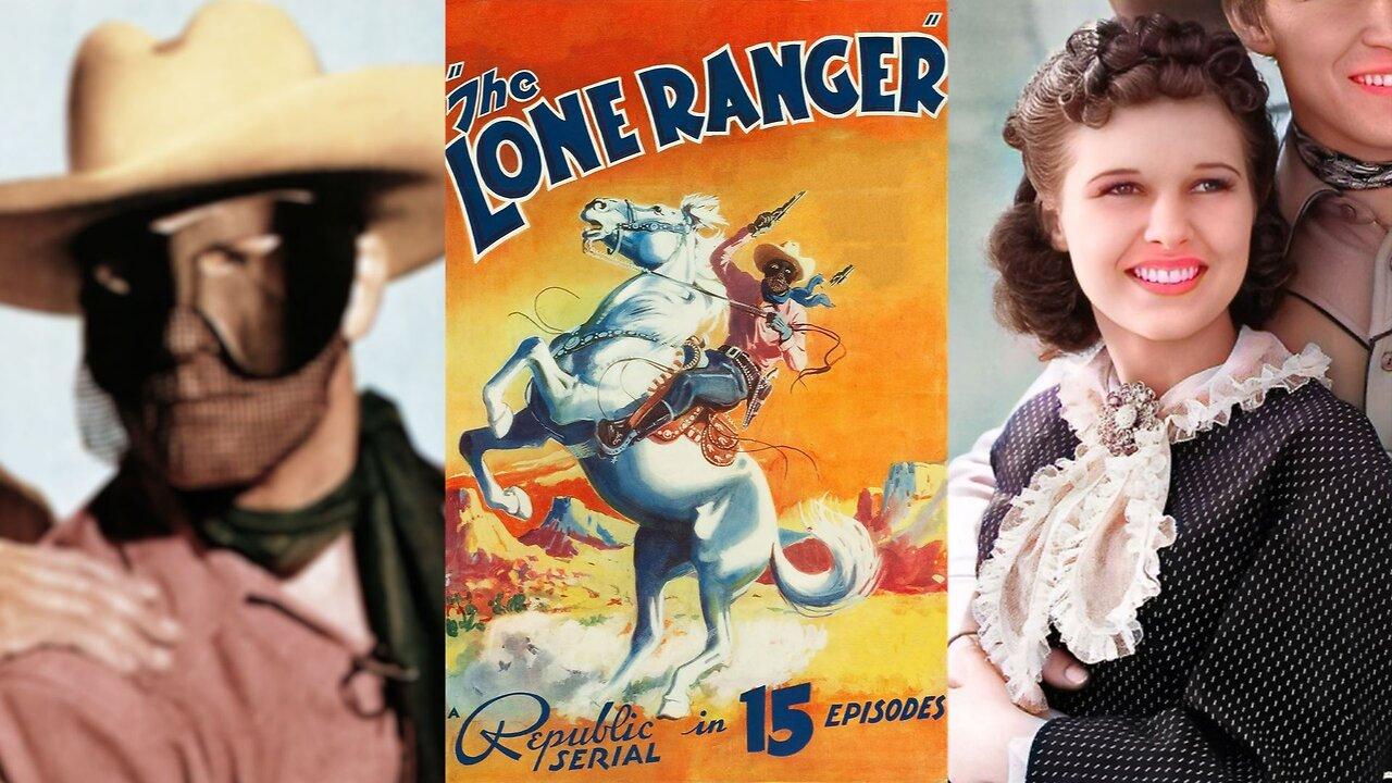 THE LONE RANGER (1938) A Man Of Mystery, Chief Thundercloud & Lynne Roberts | Western | B&W