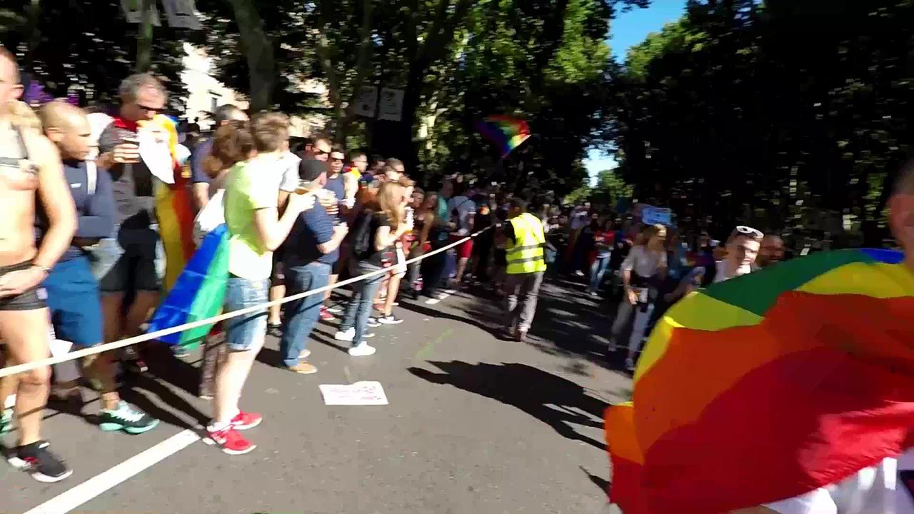 World Pride Gay+LGBTQIA+ Pride Madrid Spain 2017 GoPro 1