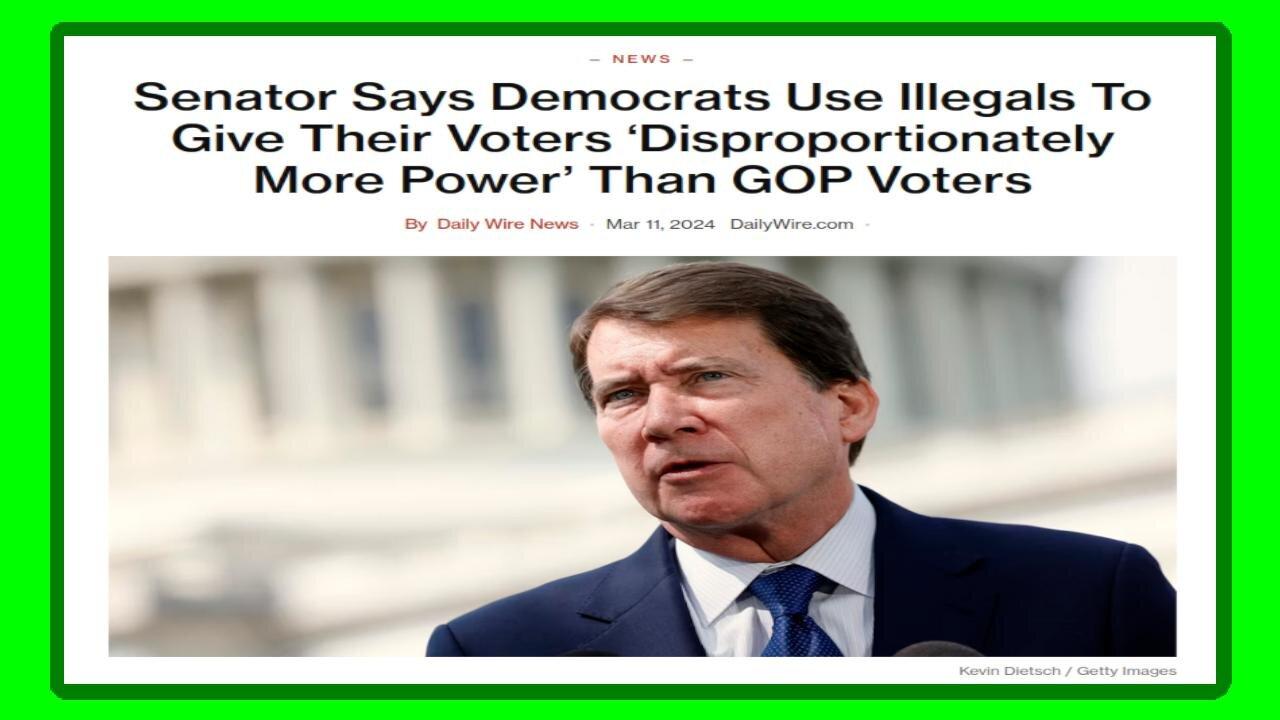 DEMOCRATS replacing CITIZENS with ILLEGALS - 3.12.2024