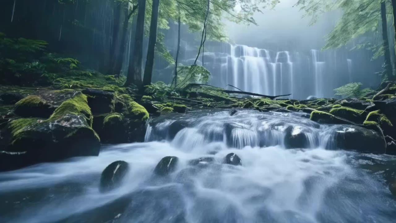 Rain in the Forest: 10 minutes of Natural Sounds to Relieve Stress
