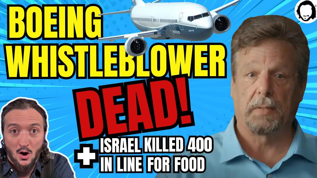 LIVE: Boeing Whistleblower Found DEAD In Middle Of Lawsuit!
