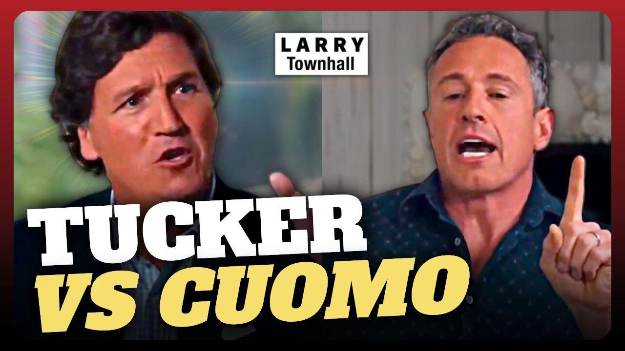 Chris Cuomo CONFRONTS TUCKER: Why Did You Go After Me SO MUCH?!
