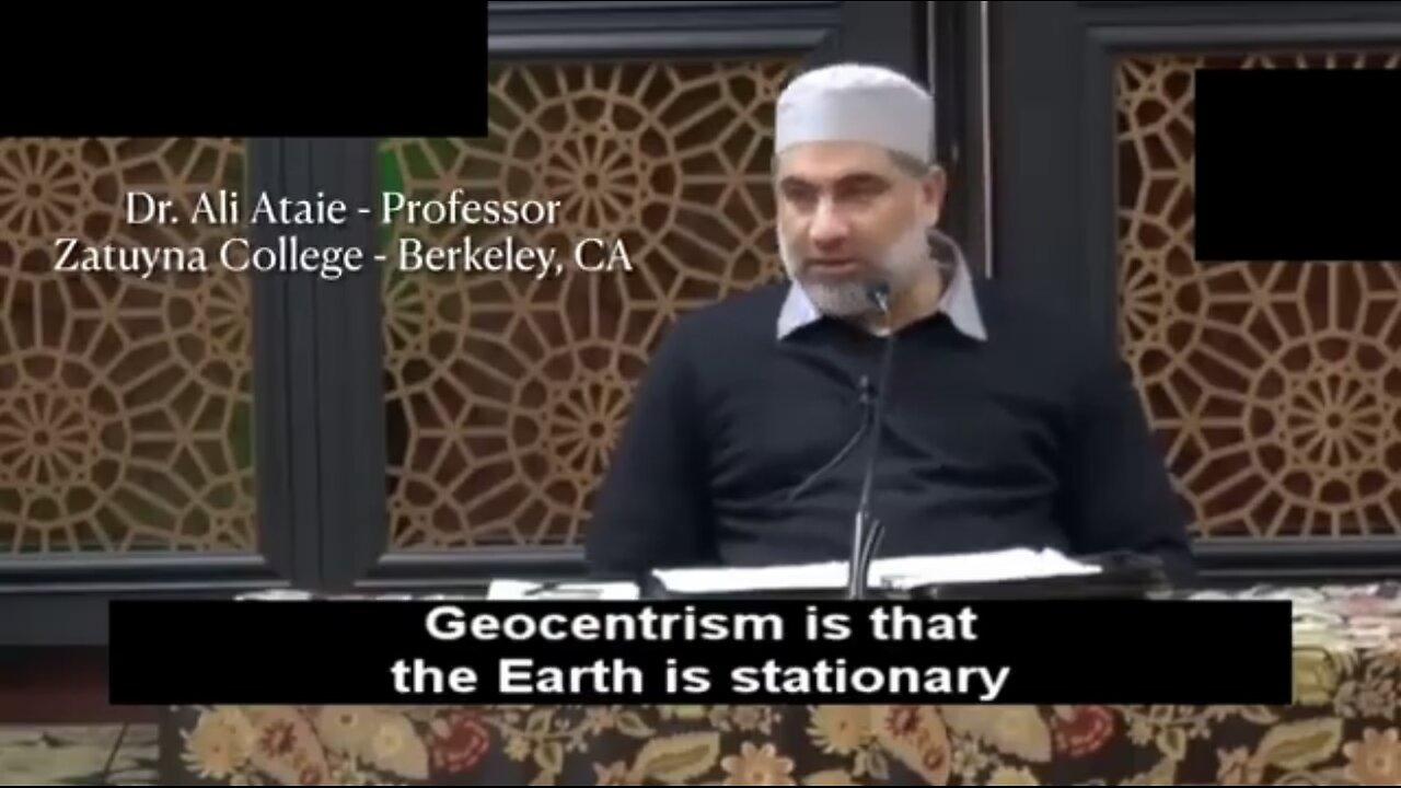 California Islamic Scholar Dr. Ali Ataie: "The Earth Is Flat and the Moon Landings Were Fake"