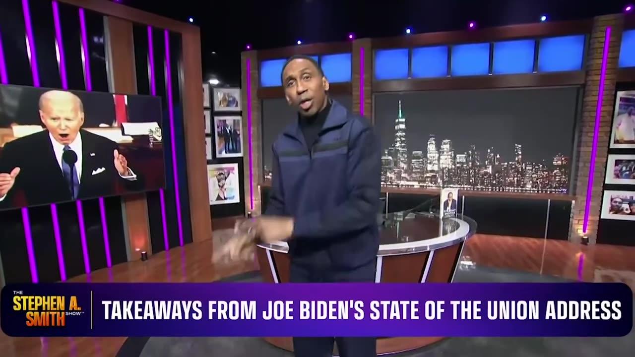 Stephen A. Smith has TURNED SOUR on Joe >>> LIBERAL HIVEMIND