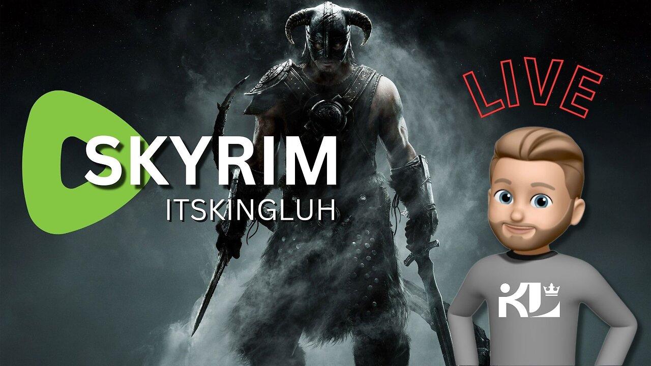 [LIVE] skyrim playthrough | join the discord for 100 FOLLOWER GIVEAWAY :)