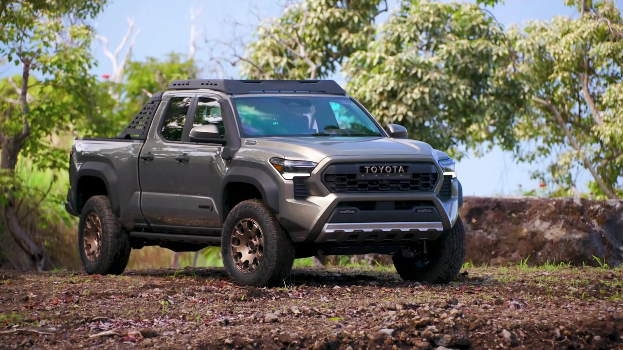 2024 Toyota Tacoma Trailhunter Exterior in Bronze Oxide