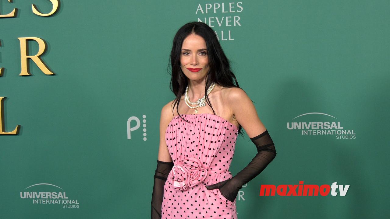 Abigail Spencer attends Peacock's 'Apples Never Fall' premiere in Los Angeles