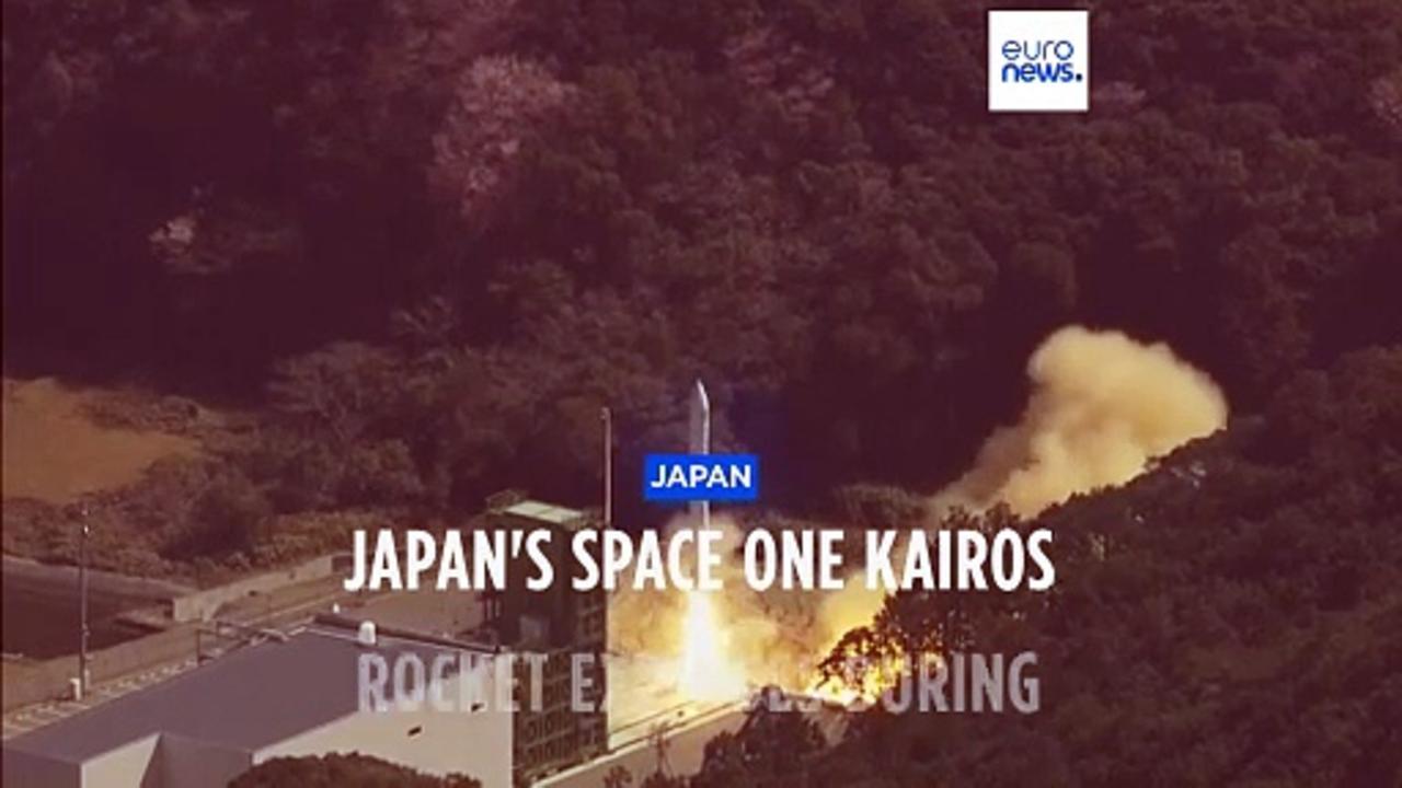 Japan's Space One Kairos rocket explodes after lift-off on inaugural flight