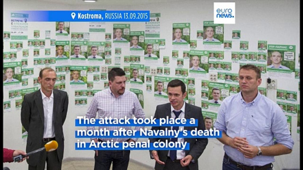 Navalny ally violently attacked in Lithuania