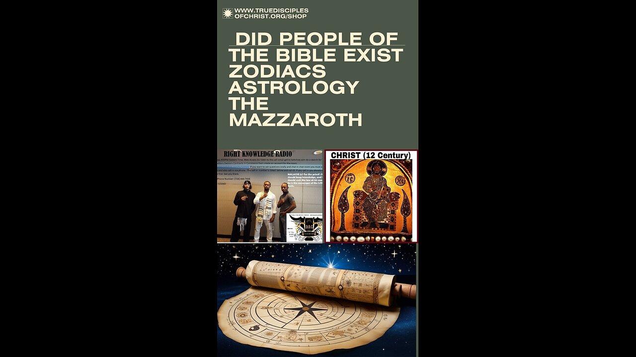 Did People of the Bible Exist Zodiacs Astrology the Mazzaroth