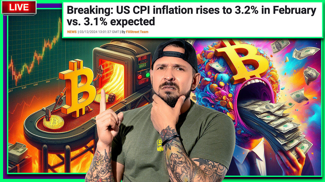BREAKING NEWS BITCOIN SUPER CYCLE IS CONFIRMED | US CPI INFLATION IS BACK ON THE RISE