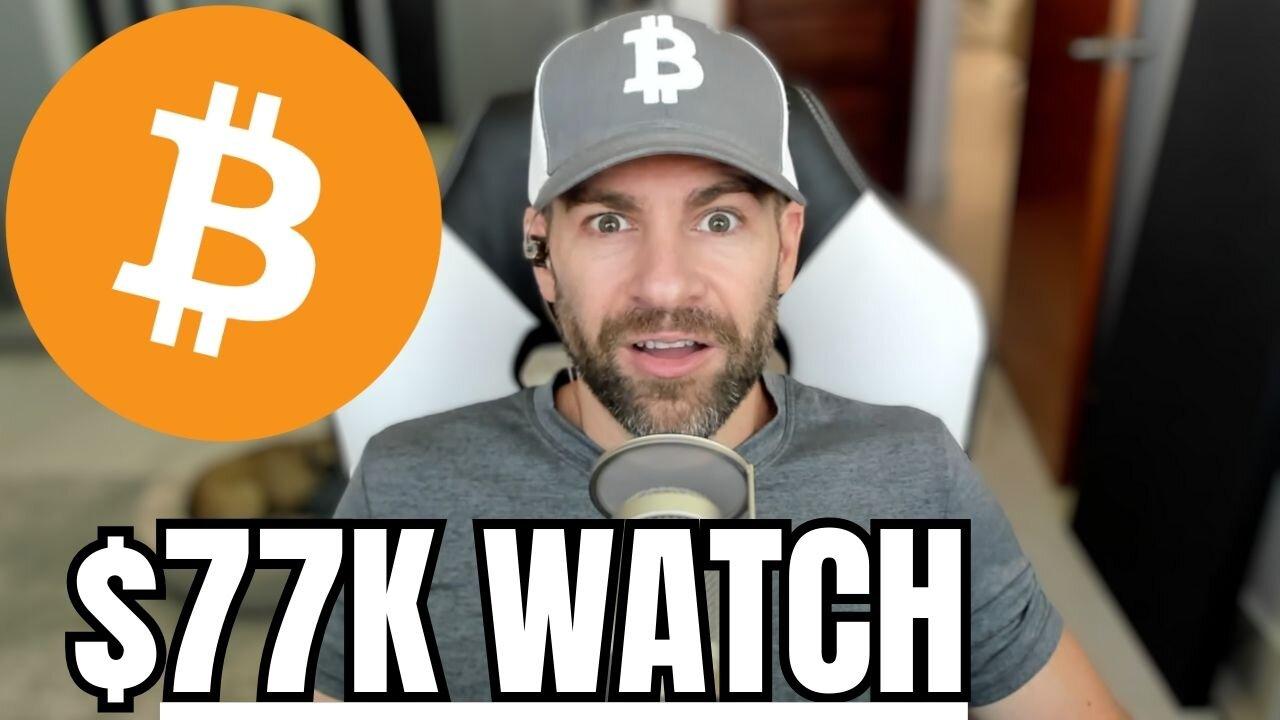 Bitcoin $77,000 LIVE Pump Watch!