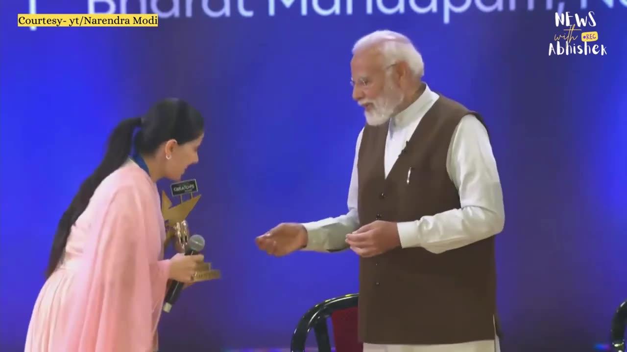Jaya kishori award | Pm Narendra Modi |