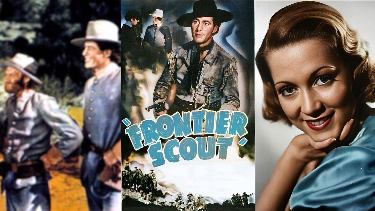 FRONTIER SCOUT (1938) George Houston, Al St. John & Beth Marion | Drama, Western | B&W