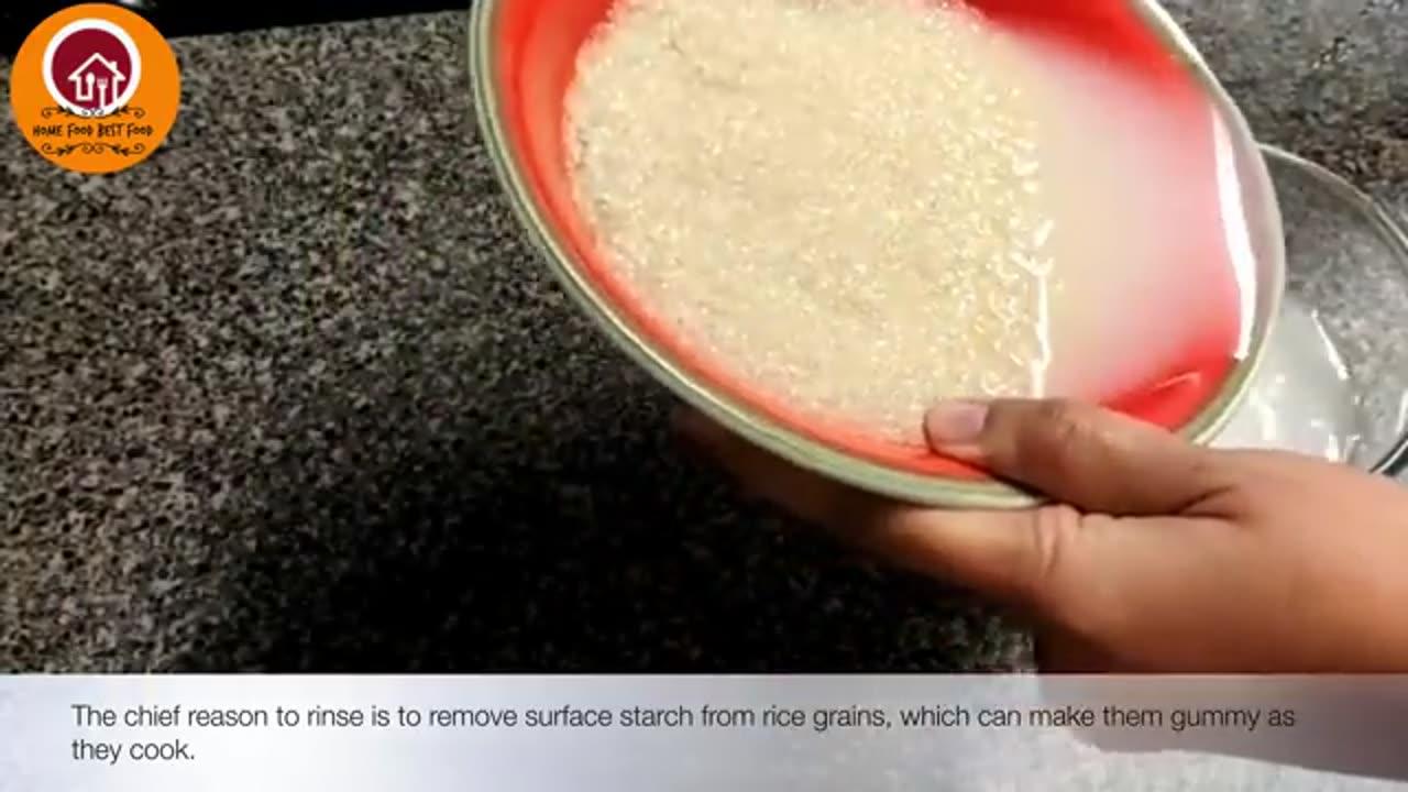 Why removing starch from rice important? One News Page VIDEO