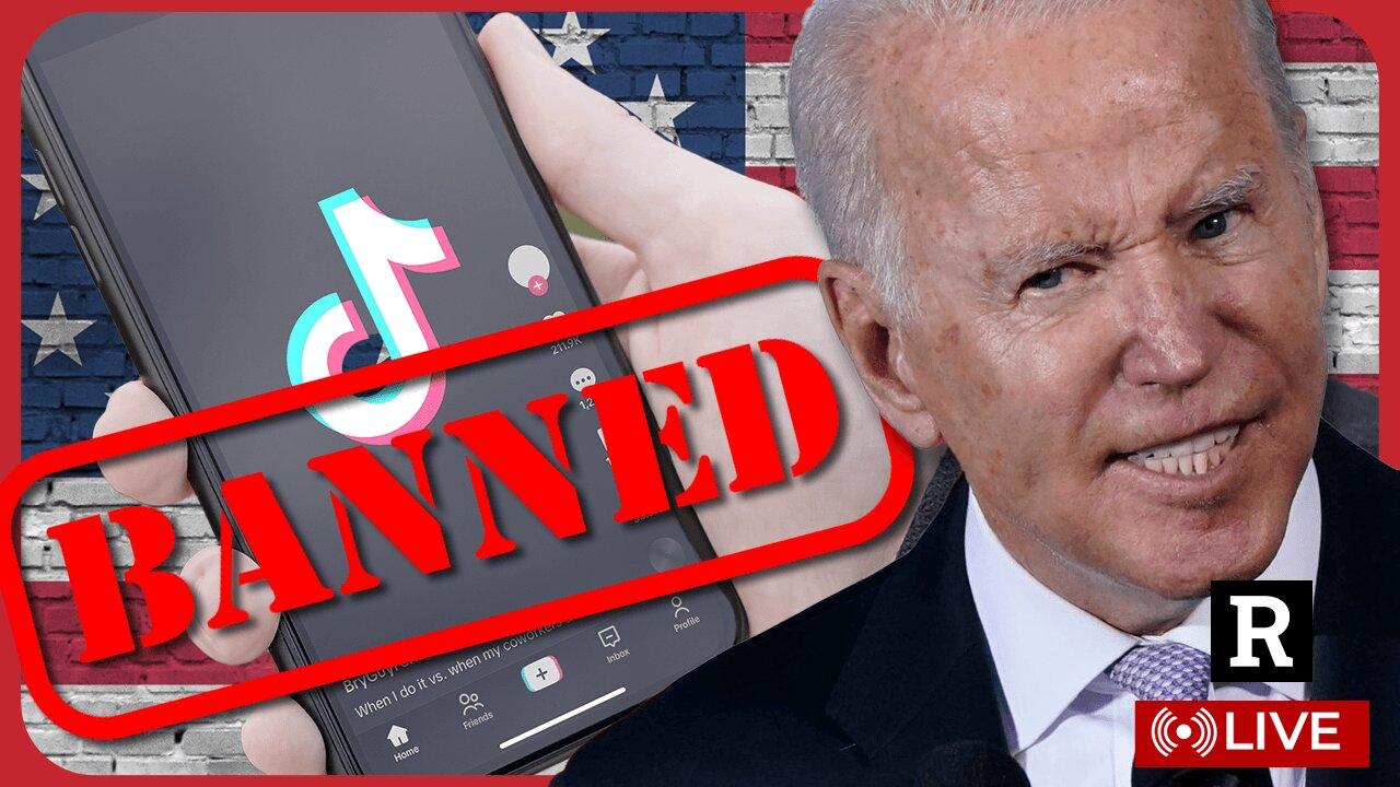 BREAKING! Congress giving Biden MASSIVE censorship powers banning TikTok | Redacted w Clayton Morris
