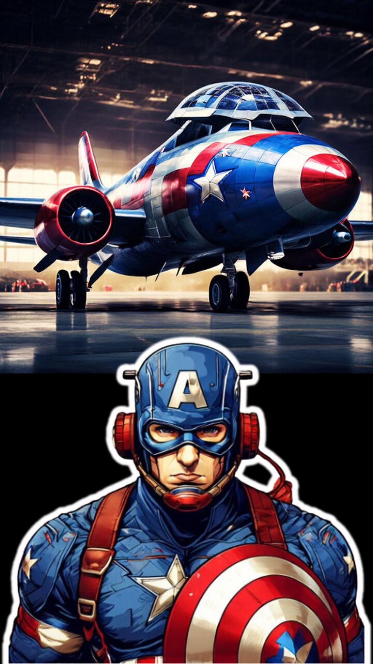 marvel and dc superhero but airplane version #marvel #dc #superhero #trending
