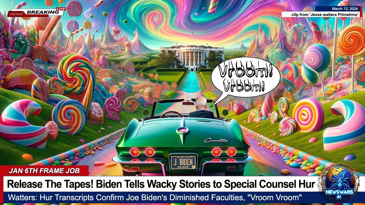 Release The Tapes! Biden Tells Wacky Stories to Special Counsel Robert Hur