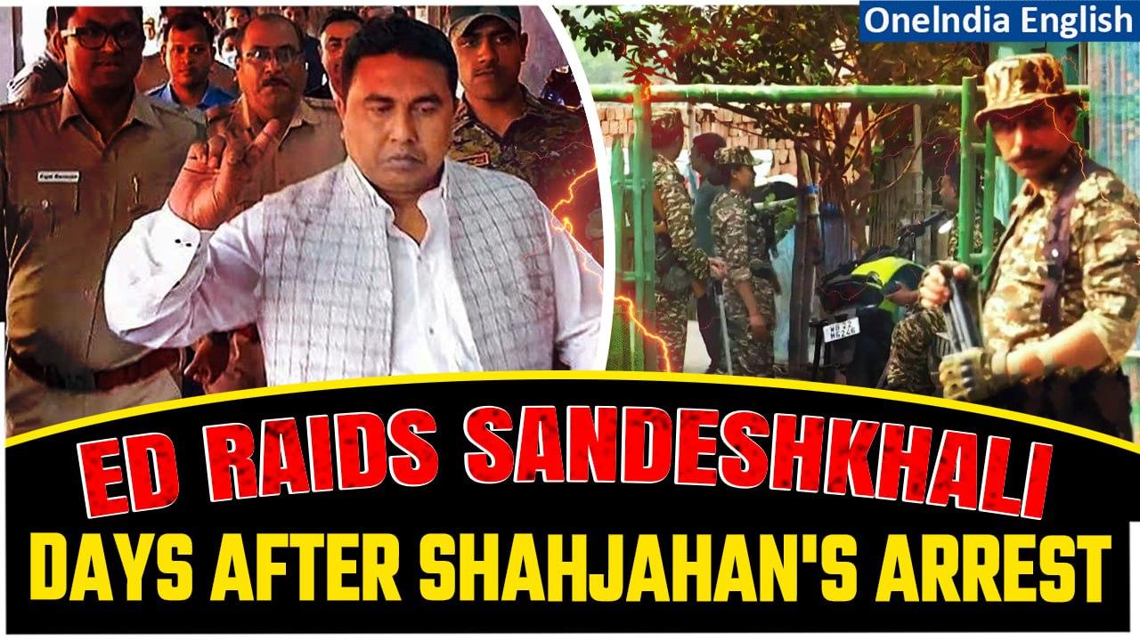 Probe Agency Raids In Bengal's Sandeshkhali: Aftermath of Sheikh Shahjahan's Arrest | Oneindia News