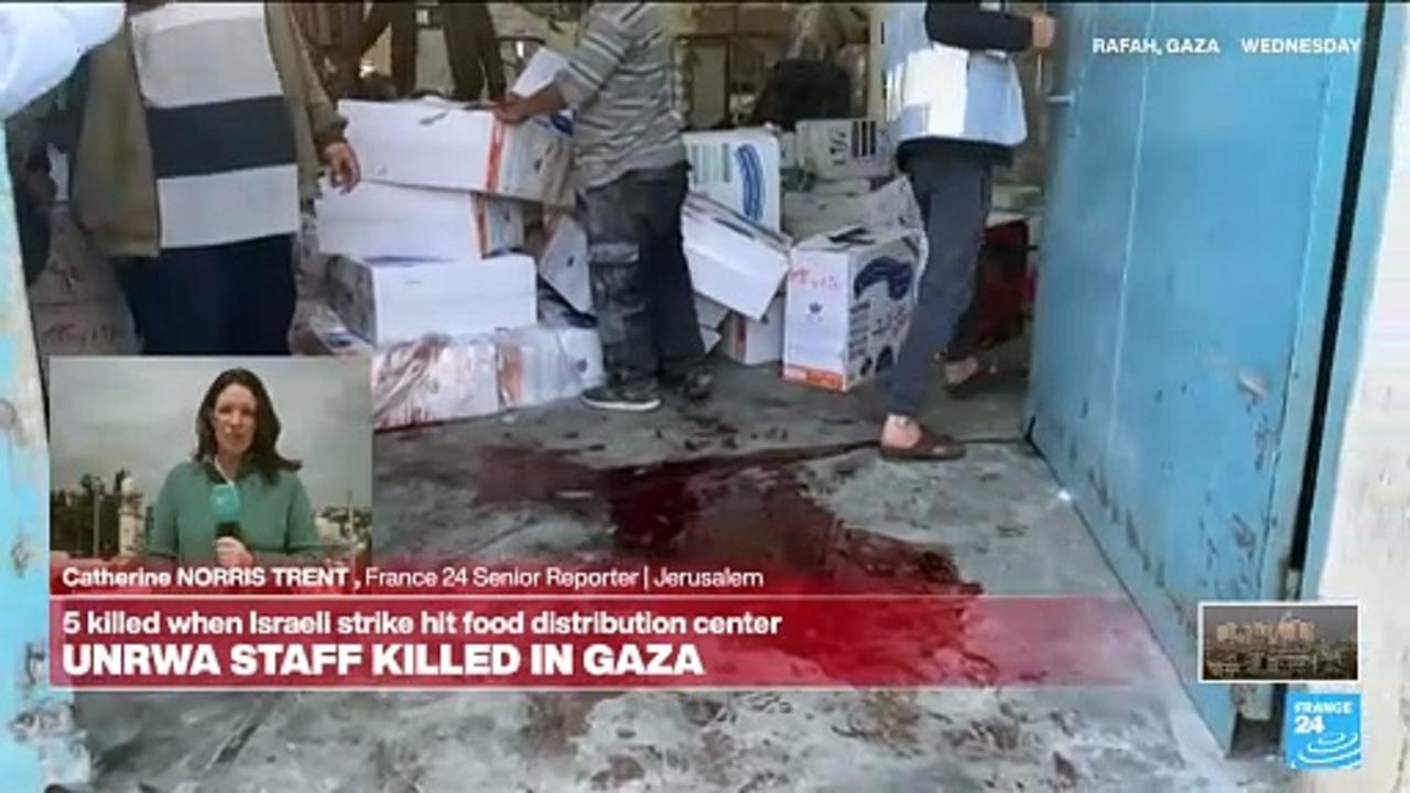 Israel says Hamas militant killed after strike hit Gaza aid centre