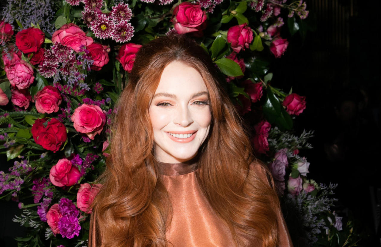 Lindsay Lohan doesn’t feel pressure to “snap back” her body after giving birth