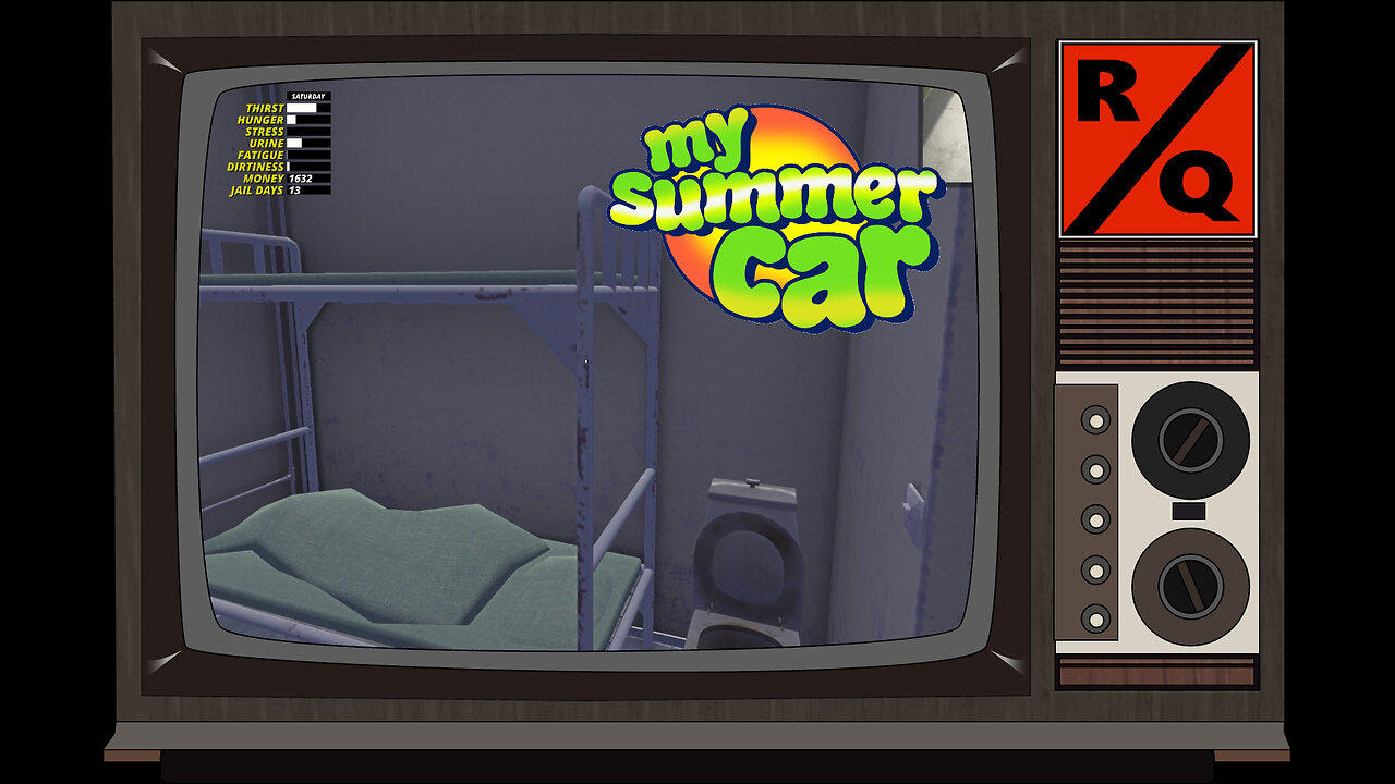 My Summer Car - 26 Hours In Jail, Let's Read The Holy Bible! - Part 3