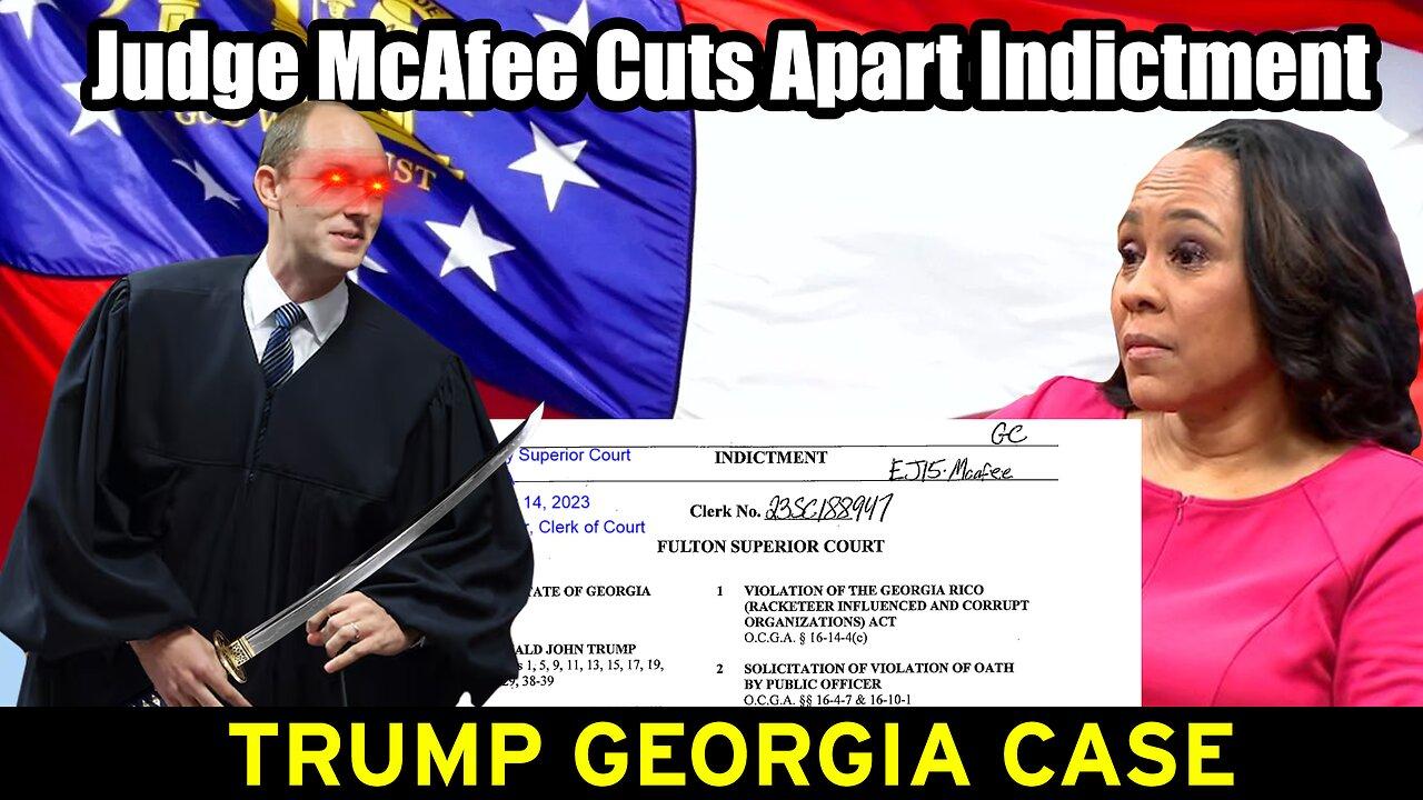 Judge McAfee Cuts Through Trump Indictment
