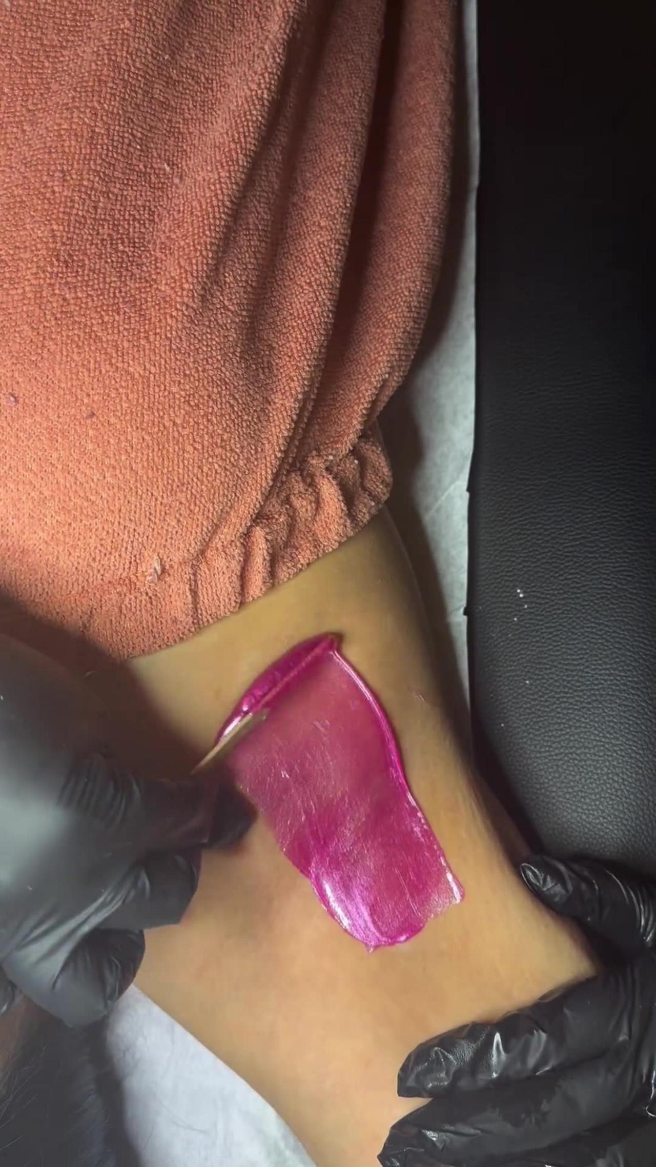 Underarm Waxing with Tickled Pink Hard Wax | MARISSA AGUIRRE