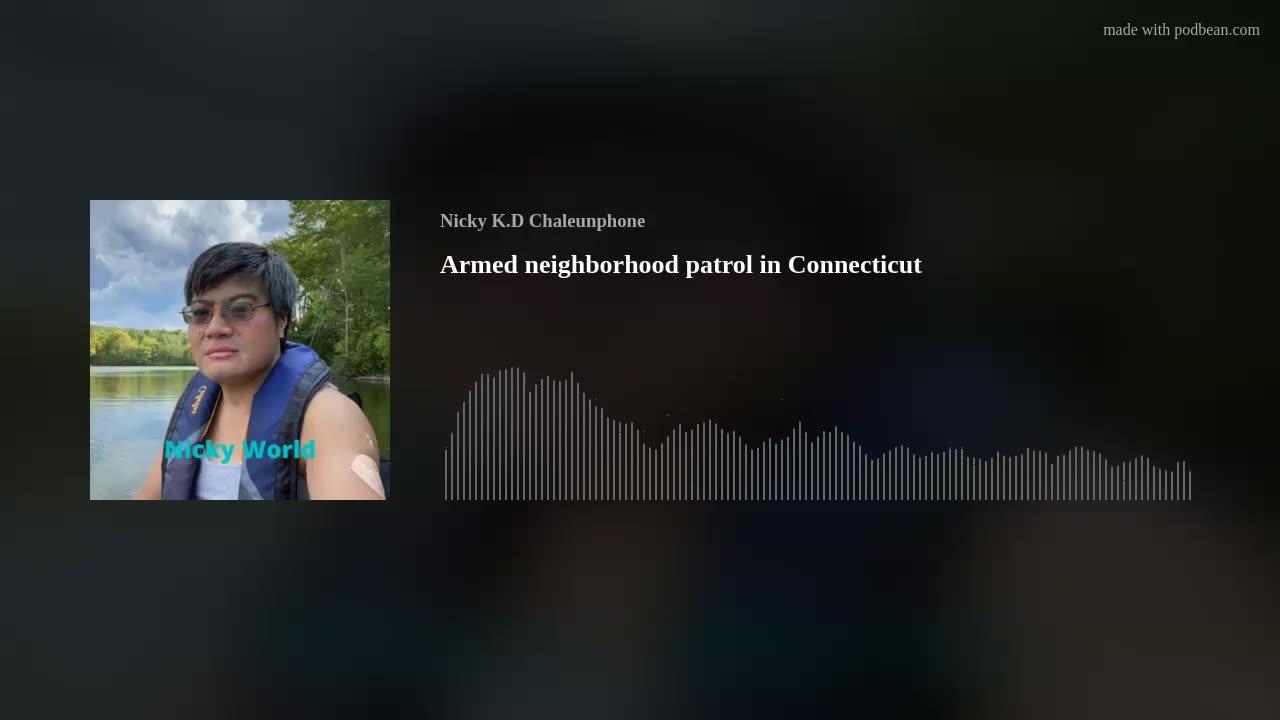 Armed neighborhood patrol in Connecticut