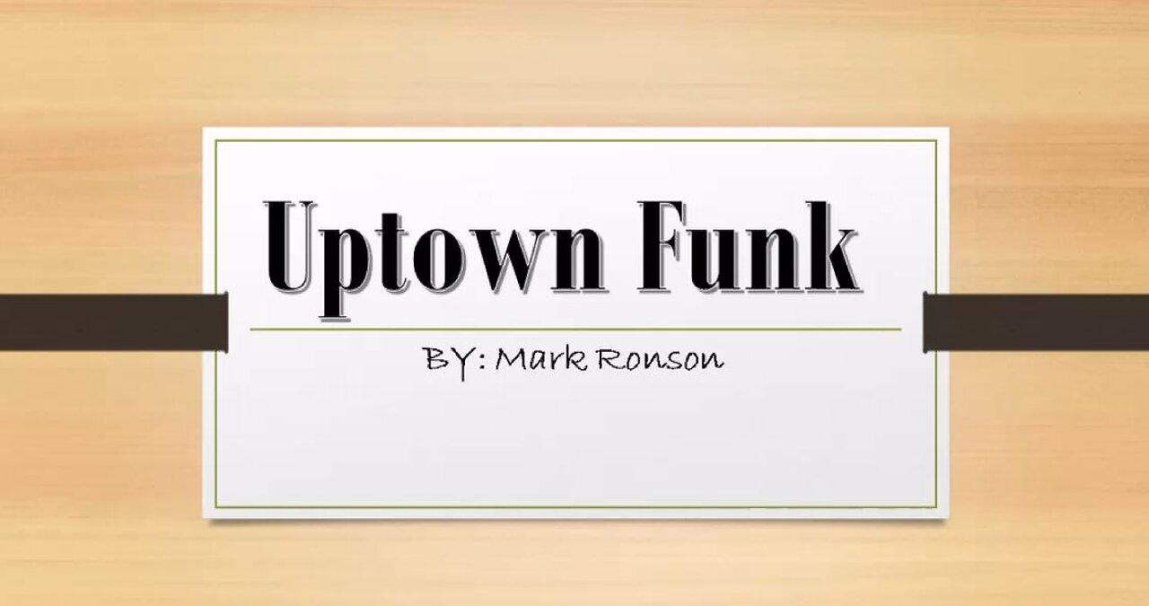 Uptown Funk 🎵 Mark Ronson Music Video (Lyrics In the description box)