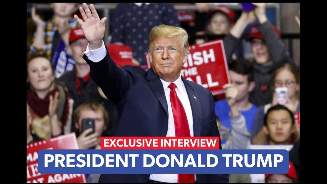 TRUMP DOES EXCLUSIVE INTERVIEW WITH GREG KELLY