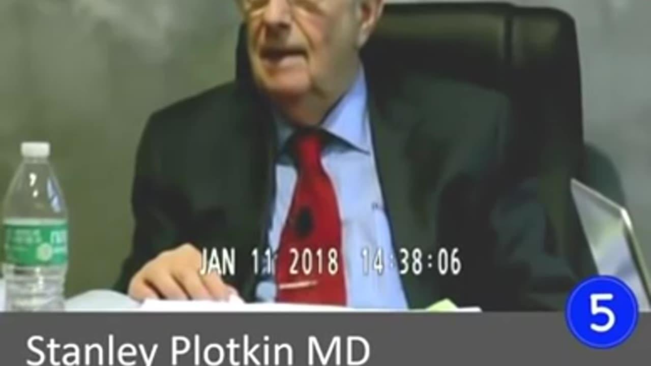 Stanley Plotkin 11-1-2018 interrogation about vaccines