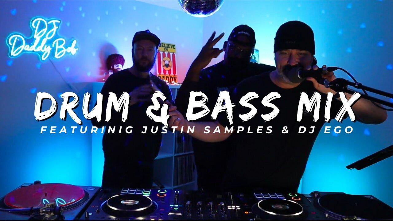 Drum & Bass Mix 2024 w/ Justin Samples & DJ Ego | Tracks by Goldie, Sub Focus, Chase & Status + more