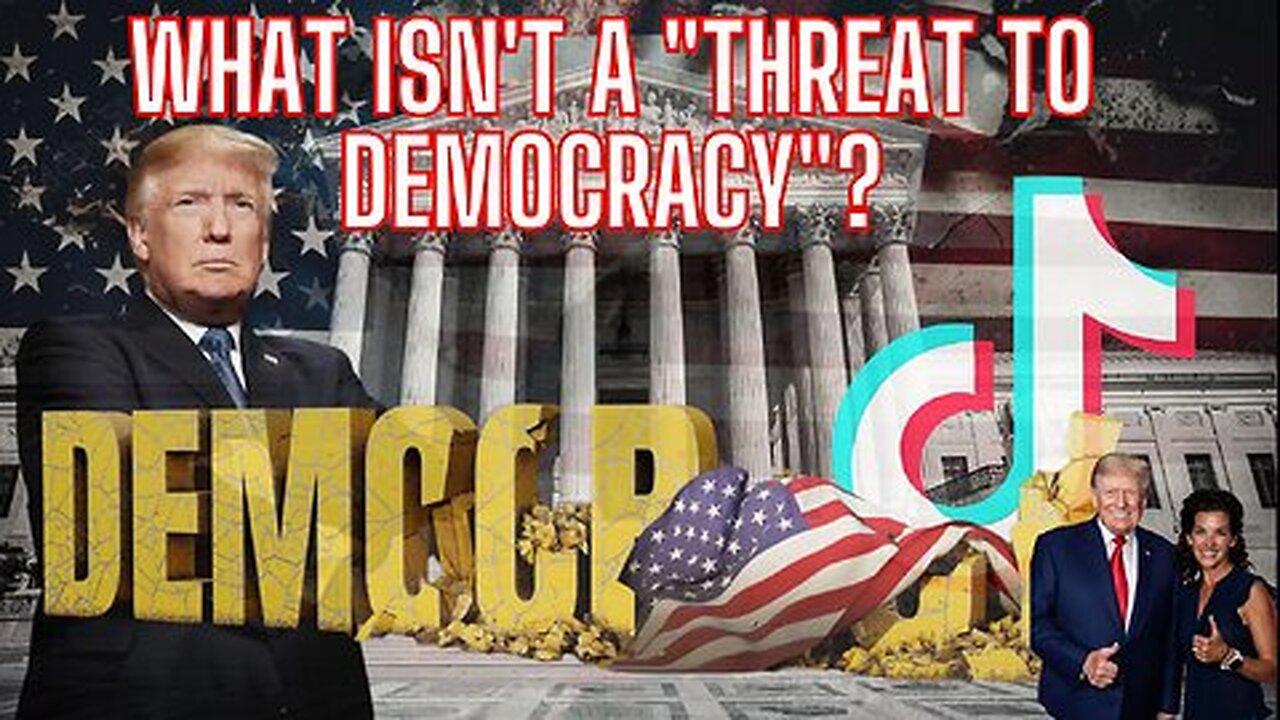 threat to democracy," is anything really? - One News Page VIDEO