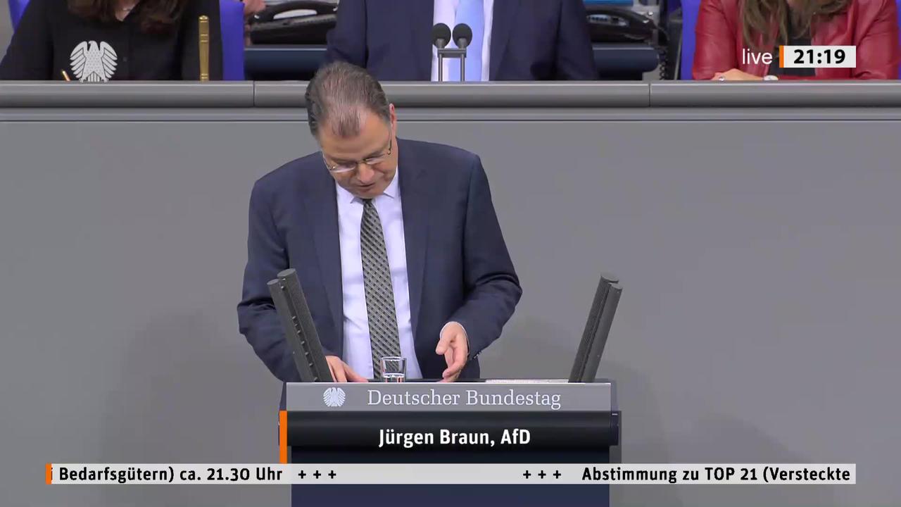Jürgen Braun Rede vom 14.03.2024 – Versteckte Preiserhöhungen bei Bedarfsgütern
