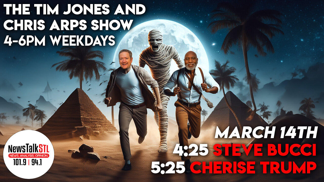 The Tim Jones and Chris Arps Show 03.14.2024 Steve Bucci | Cherise Trump