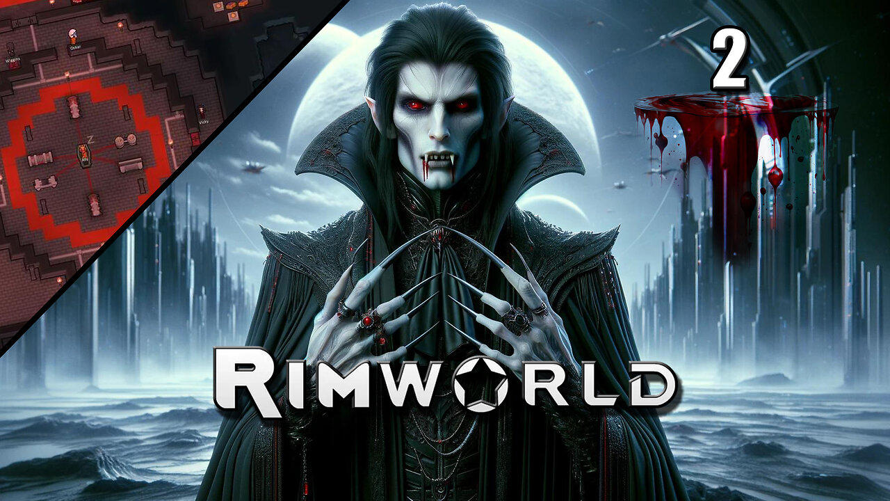 RimWorld - Unstoppable Vampire Vs. Raiders!