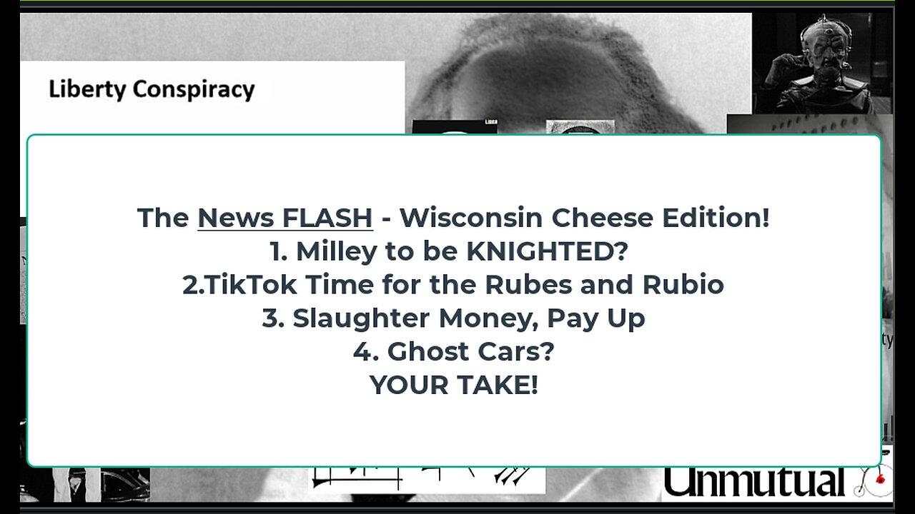 Liberty Conspiracy LIVE 3-14-24! TikTok into Senate, Knighthood for War Criminal? Gaza.