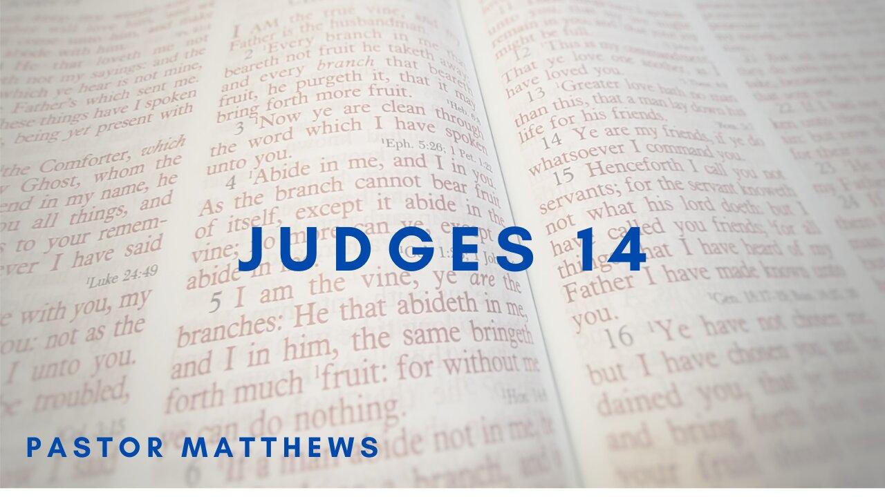 "Judges 14" | Abiding Word Baptist