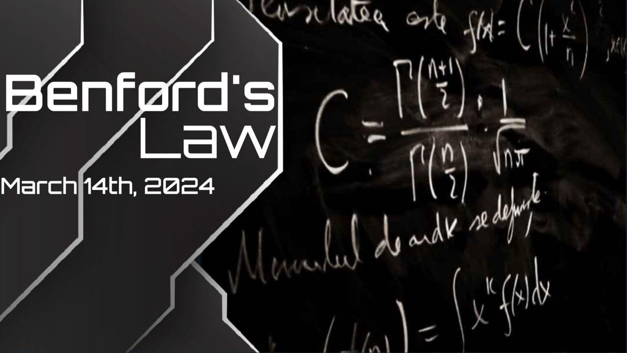 Benford's Law - March 14th, 2024