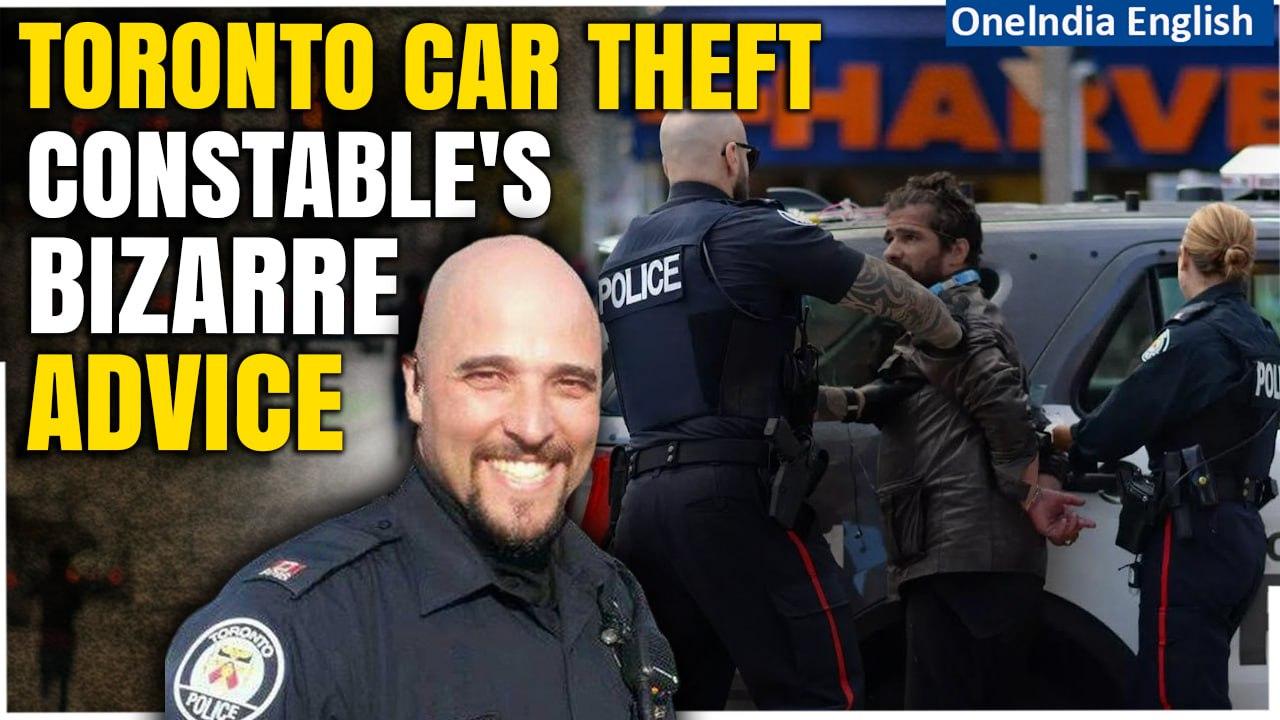 Canada: Toronto Police Constable's Bizarre Car Theft Prevention Advice Sparks Debate | Oneindia News