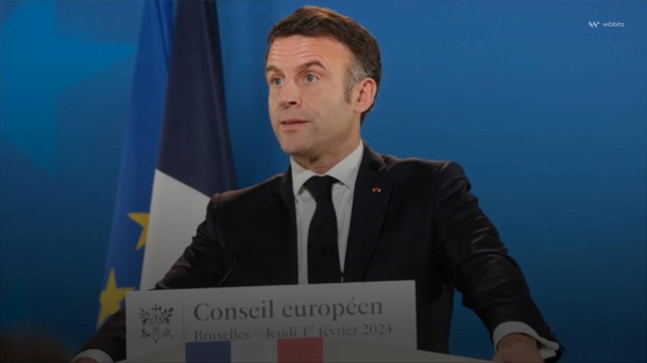 Macron Warns War May Be the Only Road to Peace