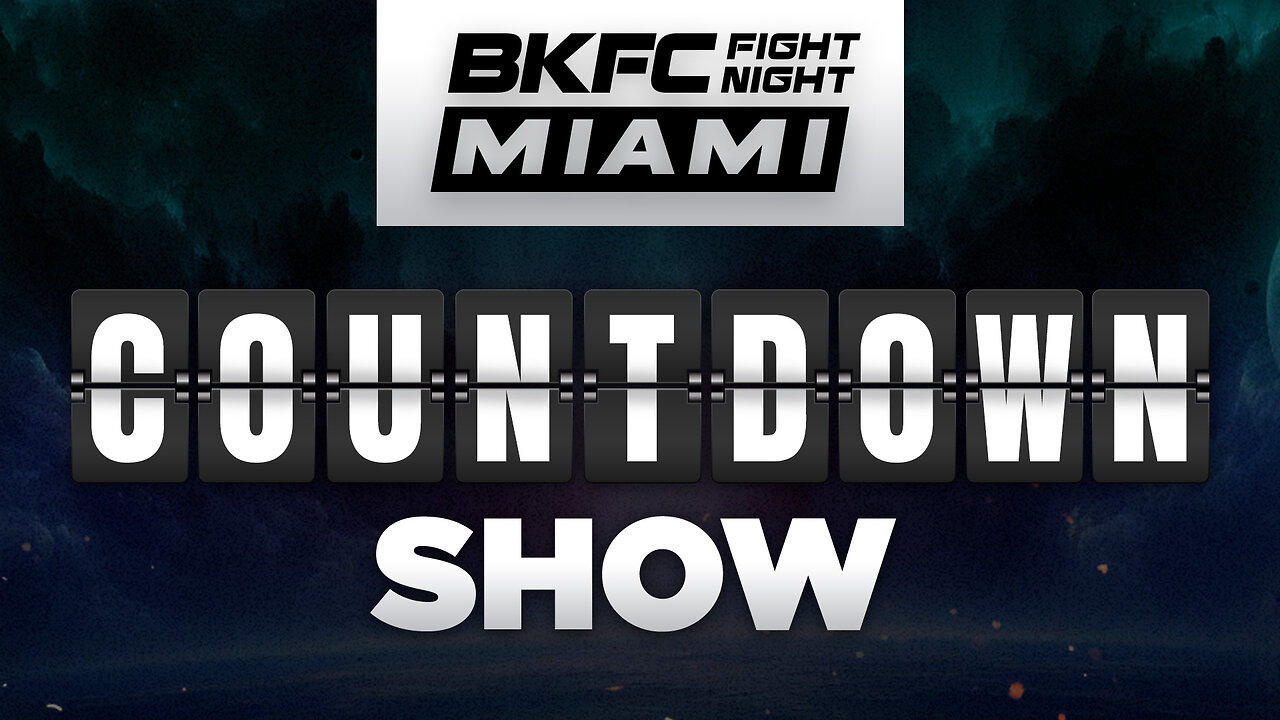Countdown to BKFC Fight Night Miami Davis vs Wilson