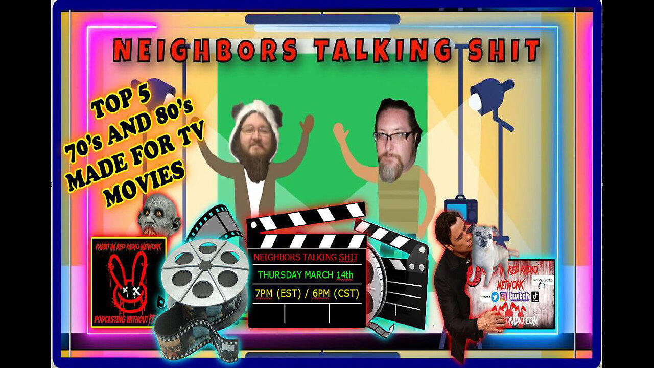 Neighbors Talking Sh!t: Top 5 TV Movies From The 70s & 80s Do You Agree? #Podcast #Film #Review