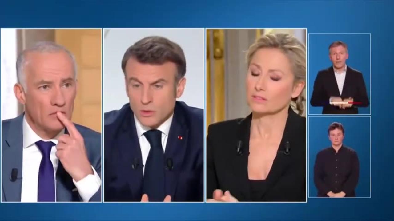 GST - WW3 ALERT: EXPLOSIVE Interview of Macron Wanting to Start WAR with Russia!