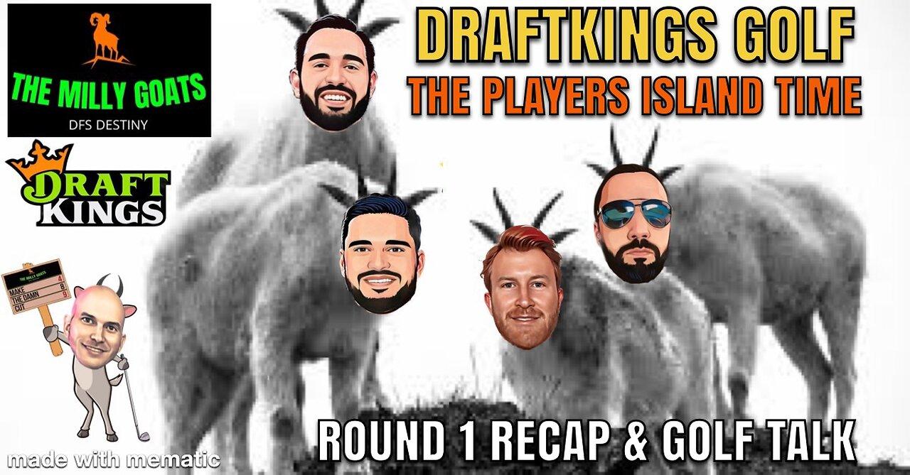 LIVE! The PLAYERS Round 1 Recap, Are We In DraftKings Contention?!, MASSIVE Dawg Bet!