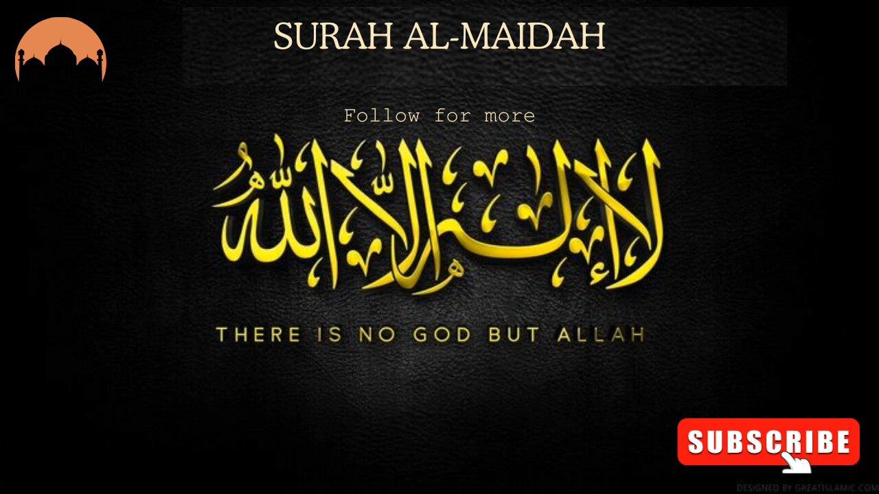 Surah Al Maidah Last Part