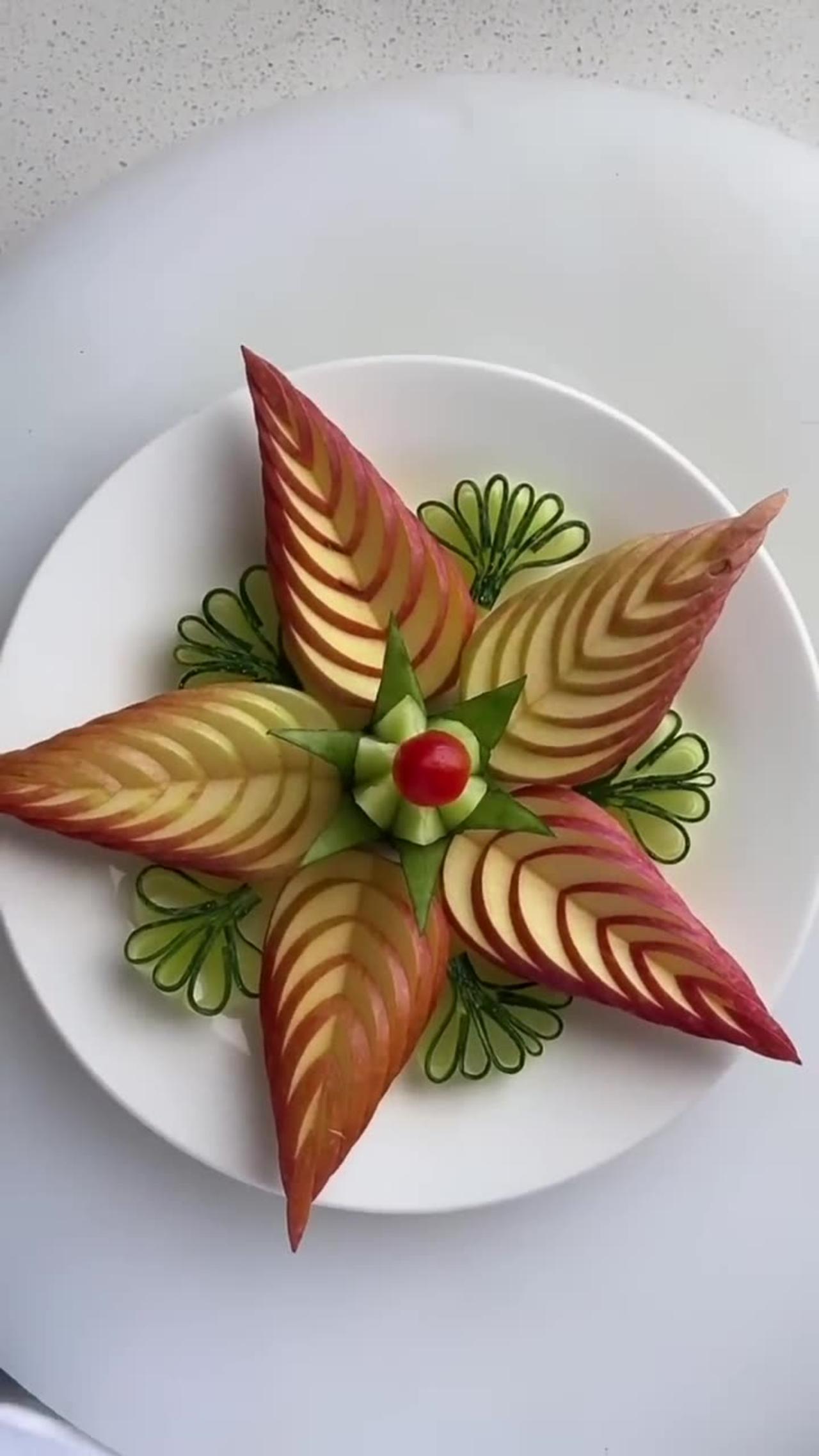 How to Carve Fruit Very Fast and Beauty part  2750